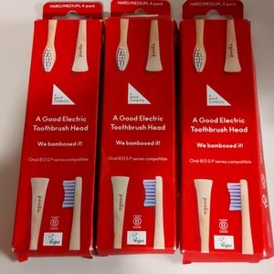 Zero waste electric toothbrush head replacements